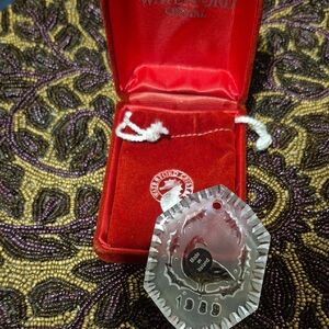Waterford Crystal Ornament with Red Case
